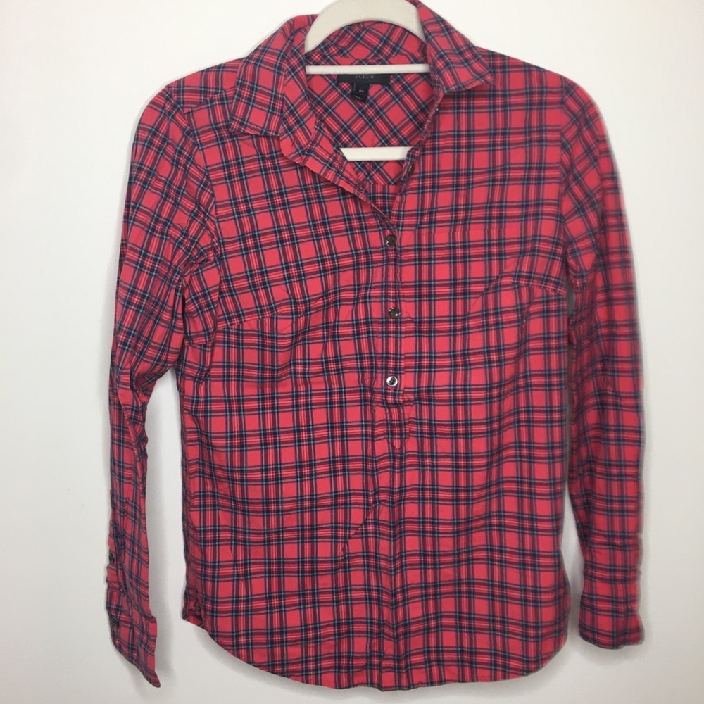 Checkered blouse